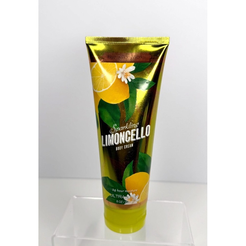 Bath & Body Works Sparkling Limoncello Body Cream Brand New item 8 oz Discont